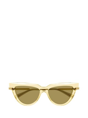 Triangle Frame Sunglasses Sunglasses - Bottega Veneta Eyewear - Modalova