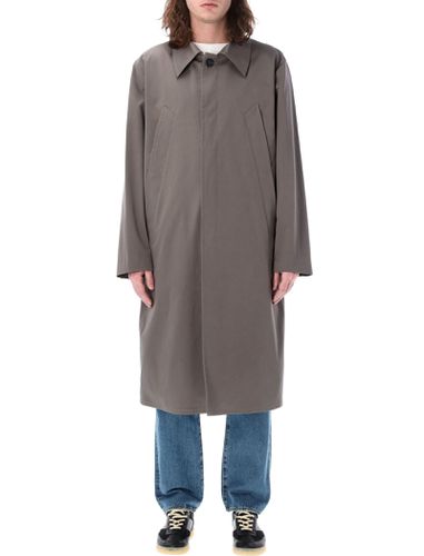 Cotton Twill Trenchcoat - MM6 Maison Margiela - Modalova