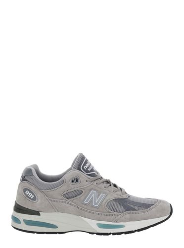 Low Top Sneakers With Logo Detail In Suede And Tech Fabric Man - New Balance - Modalova