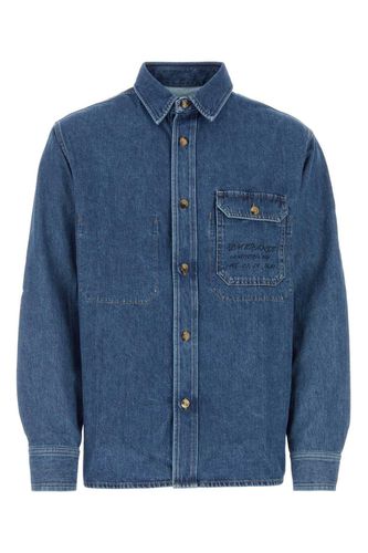 J. W. Anderson Denim Collared Button-up Shirt - J.W. Anderson - Modalova