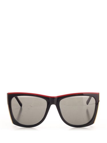 Rectangular Frame Sunglasses - Saint Laurent - Modalova