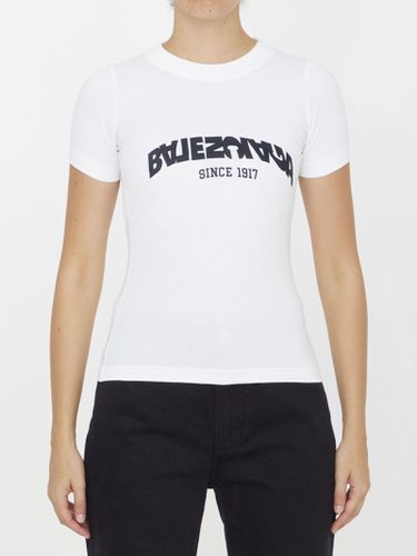 Balenciaga Back Flip Logo T-shirt - Balenciaga - Modalova