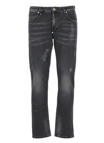 Philipp Plein Cotton Skinny Jeans - Philipp Plein - Modalova