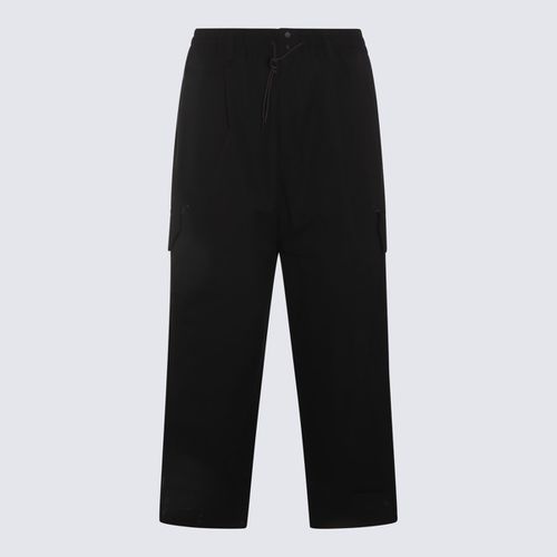 Y-3 Black Cotton Pants - Y-3 - Modalova