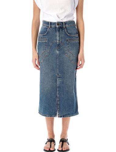 Isabel Marant Britt Denim Skirt - Isabel Marant - Modalova