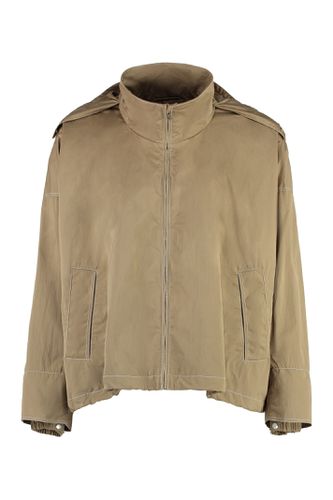 Technical Fabric Hooded Jacket - Bottega Veneta - Modalova