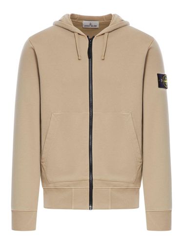 Compass Patch Zip-up Hoodie - Stone Island - Modalova