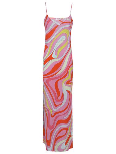 Pucci Long Dress - Crepe De Chine - Pucci - Modalova