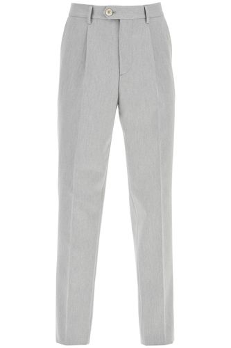 Leisure Gabardine Pants - Brunello Cucinelli - Modalova