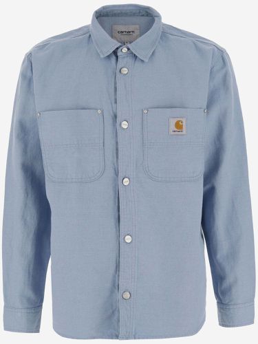 Cotton And Linen Shirt With Logo - Carhartt - Modalova