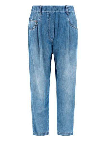 Five Pocket Denim Jeans - Brunello Cucinelli - Modalova