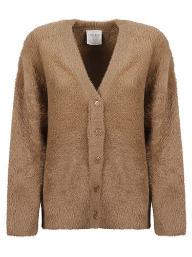 Forte_Forte All-over Fur Applique V-neck Cardigan - Forte Forte - Modalova