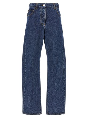 Ferragamo marmorizzato Jeans - Ferragamo - Modalova