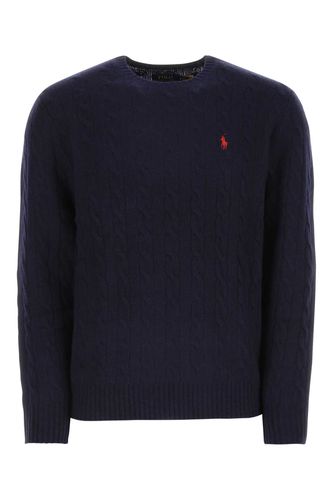 Midnight Blue Wool Blend Sweater - Polo Ralph Lauren - Modalova