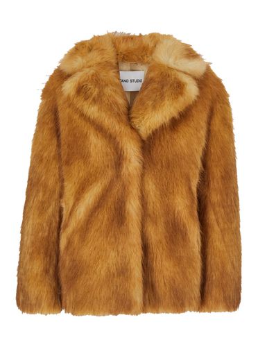 Janice Brown Eco-fur Coat Woman - STAND STUDIO - Modalova