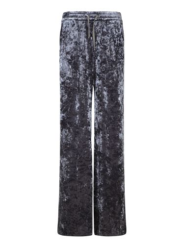 Herno Dark Grey Velvet Pants - Herno - Modalova