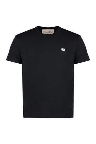 Valentino Cotton Crew-neck T-shirt - Valentino - Modalova