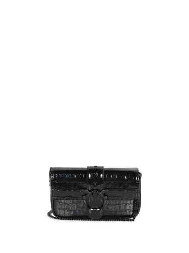 Pinko Love Pocket Black Bag - Pinko - Modalova