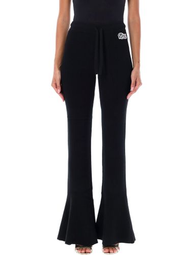 Wool Blend Knitted Trousers - Alessandra Rich - Modalova