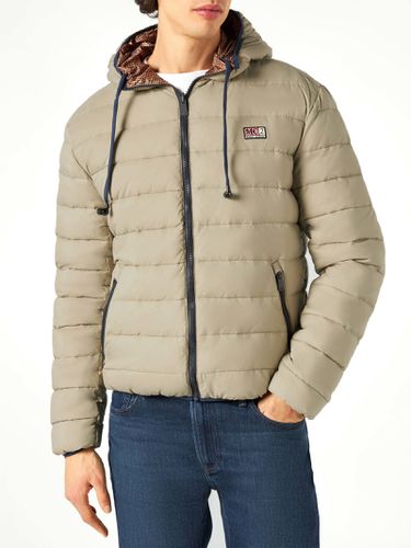 Man Double Face Beige Down Jacket Courchevel - MC2 Saint Barth - Modalova