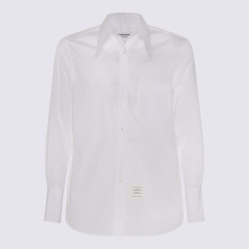 Thom Browne White Cotton Shirt - Thom Browne - Modalova