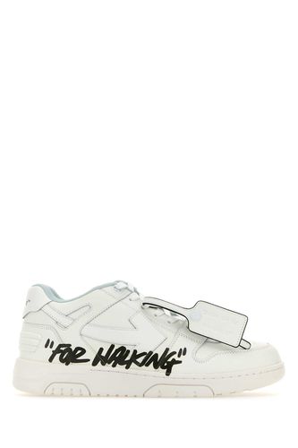 White Leather Out Of Office For Walking Sneakers - Off-White - Modalova