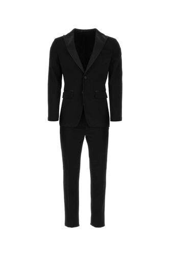 Black Stretch Viscose Suit - Dsquared2 - Modalova