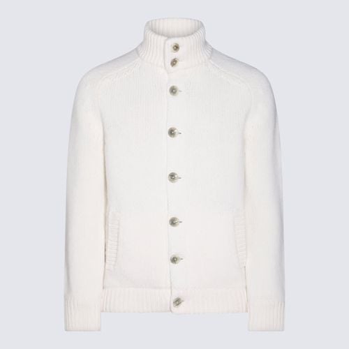 Herno White Wool Knitwear - Herno - Modalova