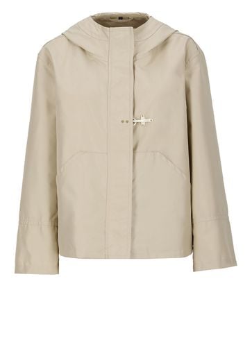 Fay Short Beige Parka - Fay - Modalova