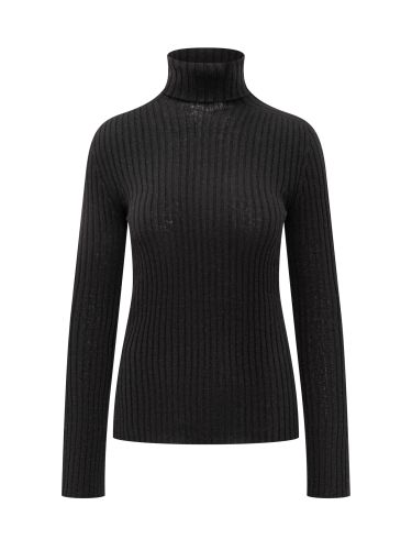 Kanaani Roll Neck Ribbed Jumper - Pinko - Modalova