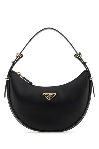 Black Leather Arquã¨ Handbag - Prada - Modalova