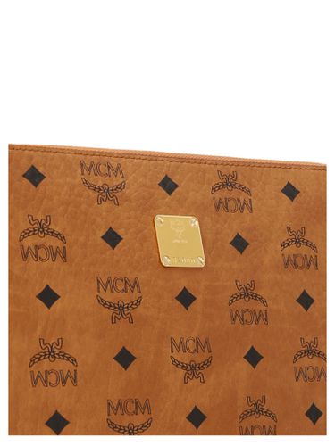 MCM veritas Monogram Medium Clutch - MCM - Modalova