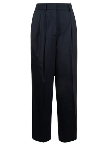 Concealed High Waist Trousers - Parosh - Modalova