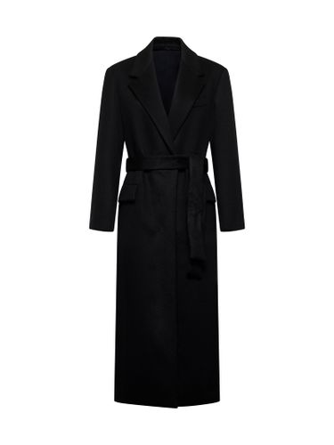 Long-sleeved Belted Trench Coat - Brunello Cucinelli - Modalova