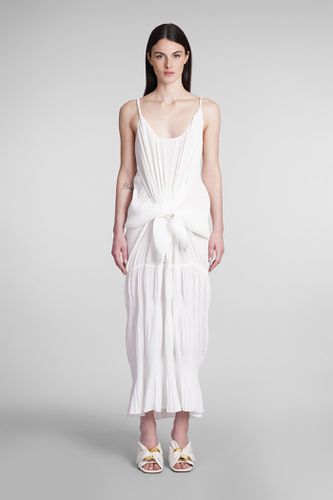 J. W. Anderson Dress In White Polyester - J.W. Anderson - Modalova