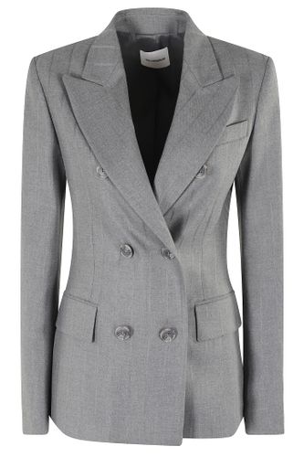 Shannon Double Breast Fitted Blazer - The Andamane - Modalova