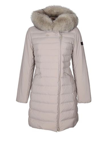 Slim Seriola Down Jacket Ml 04 Fur In Nylon Color - Peuterey - Modalova