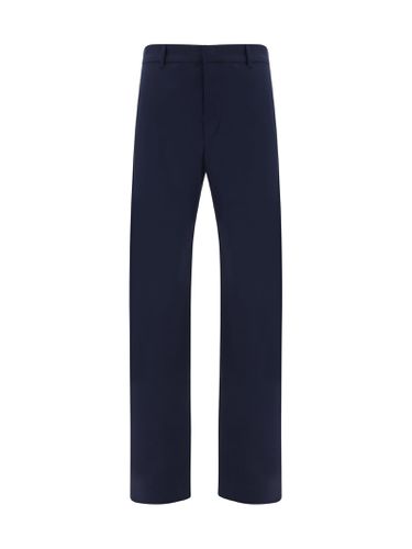 Straight Leg Plain Trousers - Givenchy - Modalova
