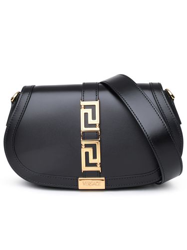 Leather Greca Goddess Bag - Versace - Modalova