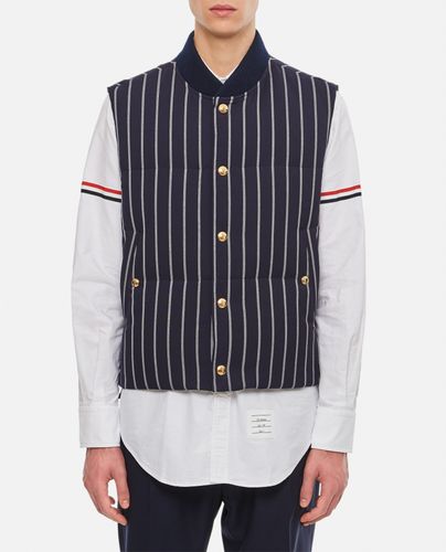 Thom Browne Wool Stripe Vest - Thom Browne - Modalova