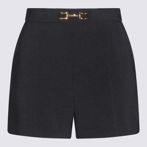 Elisabetta Franchi Black Shorts - Elisabetta Franchi - Modalova