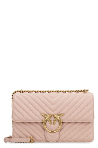 Classic Love Bag One Leather Bag - Pinko - Modalova