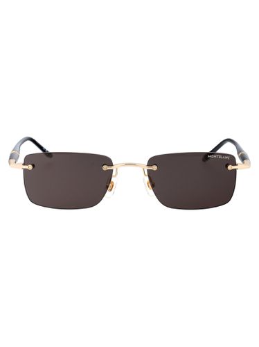 Montblanc Mb0344s Sunglasses - Montblanc - Modalova