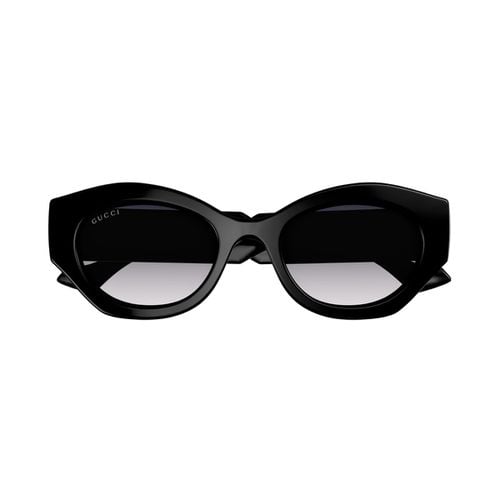 Gg1553s Linea Gucci Lido 001 Black Crystal Grey Sunglasses - Gucci Eyewear - Modalova