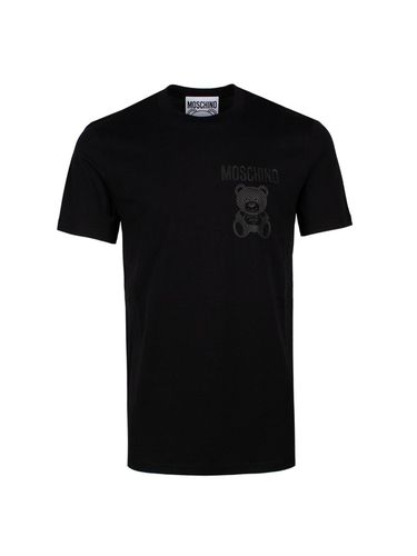 Logo-printed Crewneck T-shirt - Moschino - Modalova