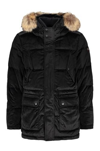 Zip And Snap Button Fastening Down Jacket - Paul & Shark - Modalova