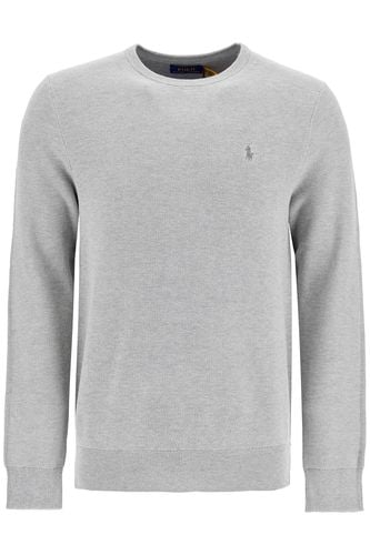 Textured Cotton Pullover Sweater - Polo Ralph Lauren - Modalova