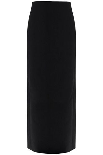 WARDROBE. NYC Long Skirt In Grain De Poudre - WARDROBE.NYC - Modalova