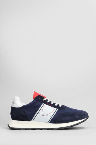 Tour Low Sneakers In Suede And Fabric - Philippe Model - Modalova