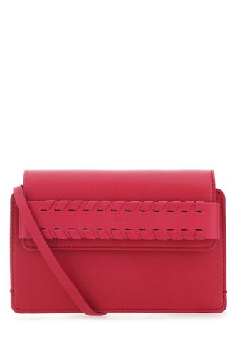 Tyrian Purple Leather Mony Crossbody Bag - Chloé - Modalova